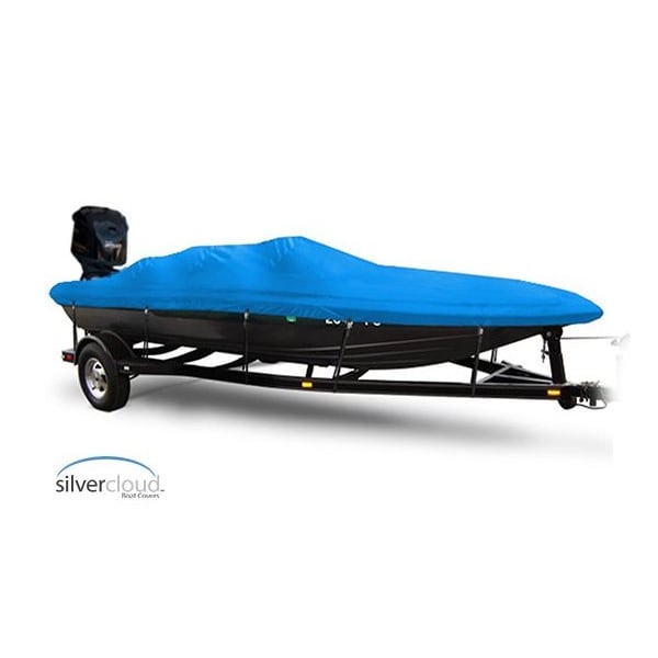 Eevelle Boat Cover BASS BOAT Wide Inboard Fits 14ft 6in L up to 80in W Royal SCWBB1480-RYL - main